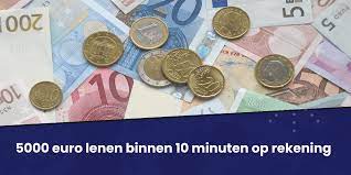 5000 euro lenen zonder inkomen